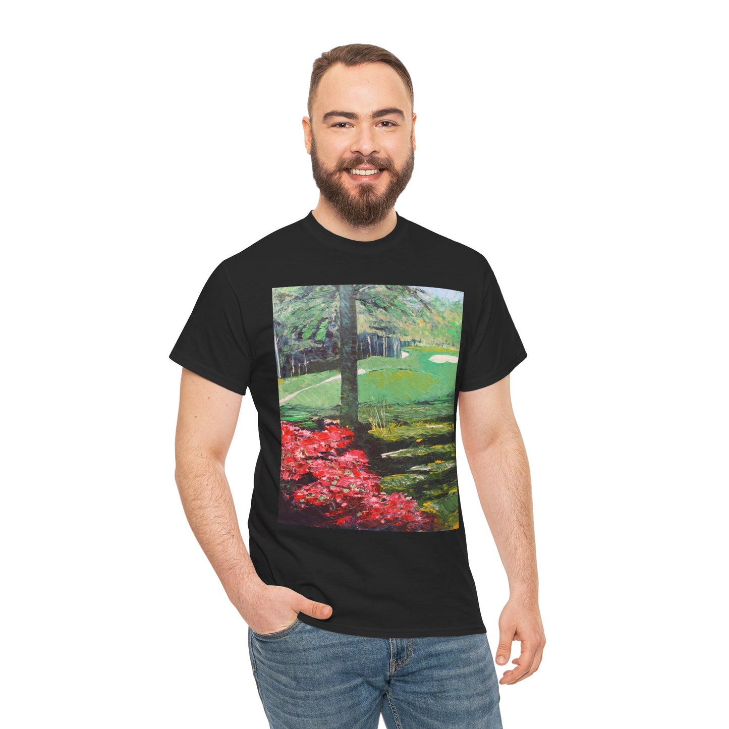 Masters Golf Course- Amazing Unisex Heavy Cotton Short Sleeve Tee Shirts!