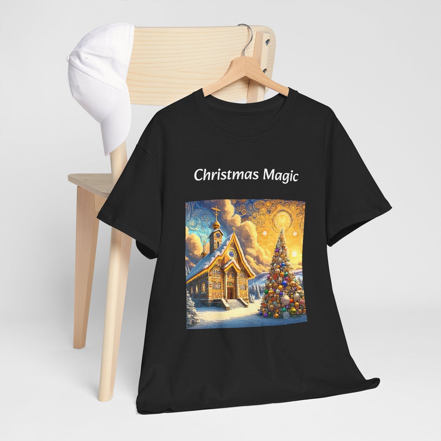 Magic Christmas Amazing Unisex Heavy Cotton Short Sleeve Tee Shirts!