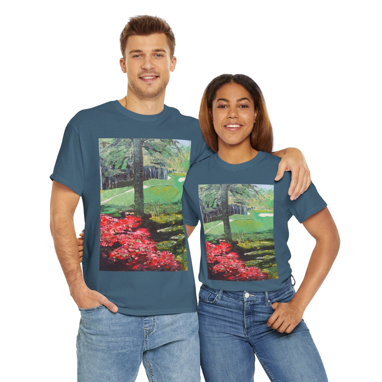 Masters Golf Course- Amazing Unisex Heavy Cotton Short Sleeve Tee Shirts!