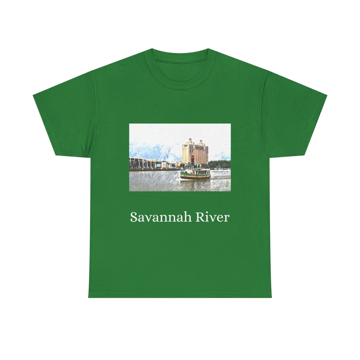 Savannah River- Amazing Unisex Heavy Cotton Short Sleeve Tee Shirts!