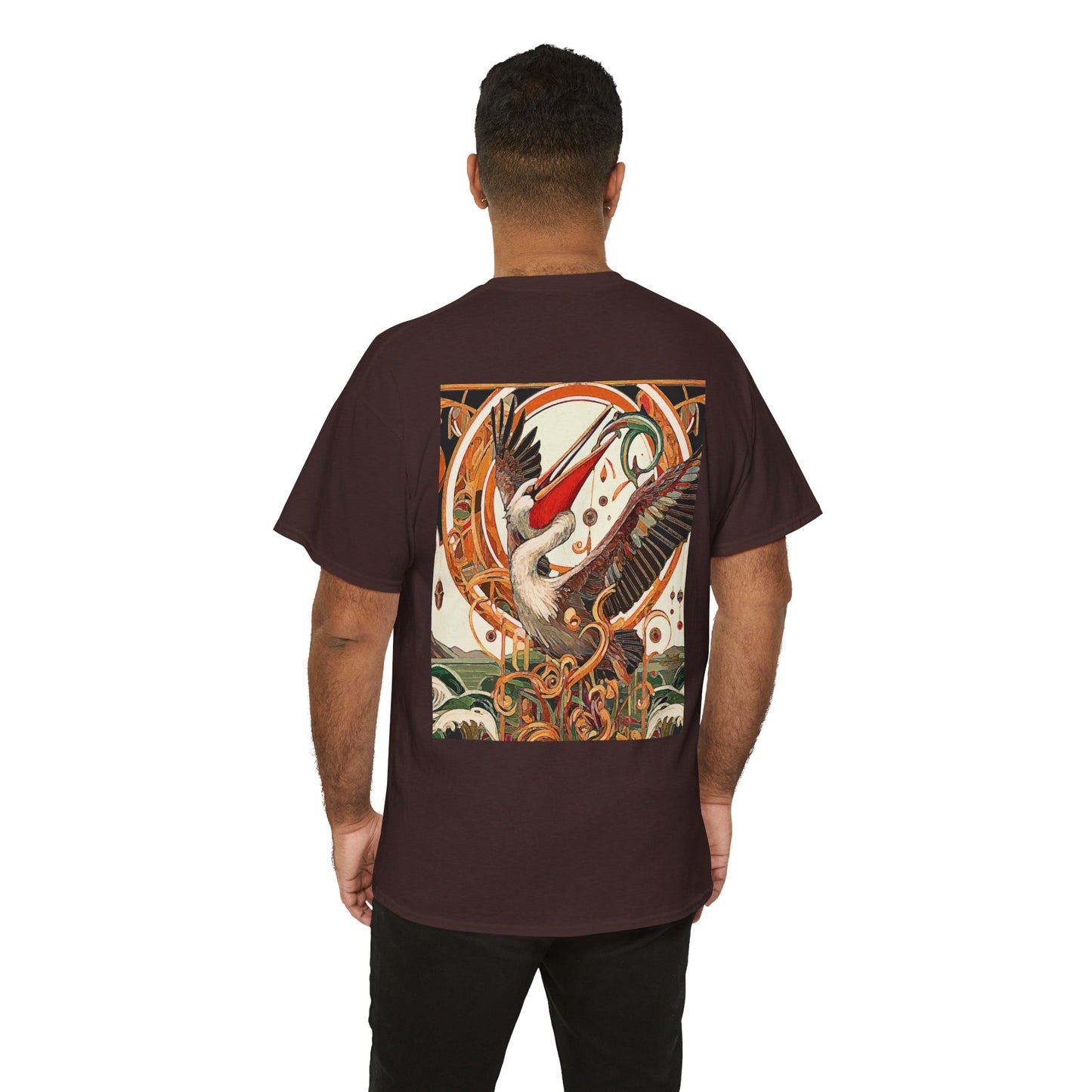 Magnificent Bird - Amazing Unisex Heavy Cotton Short Sleeve Tee Shirts!