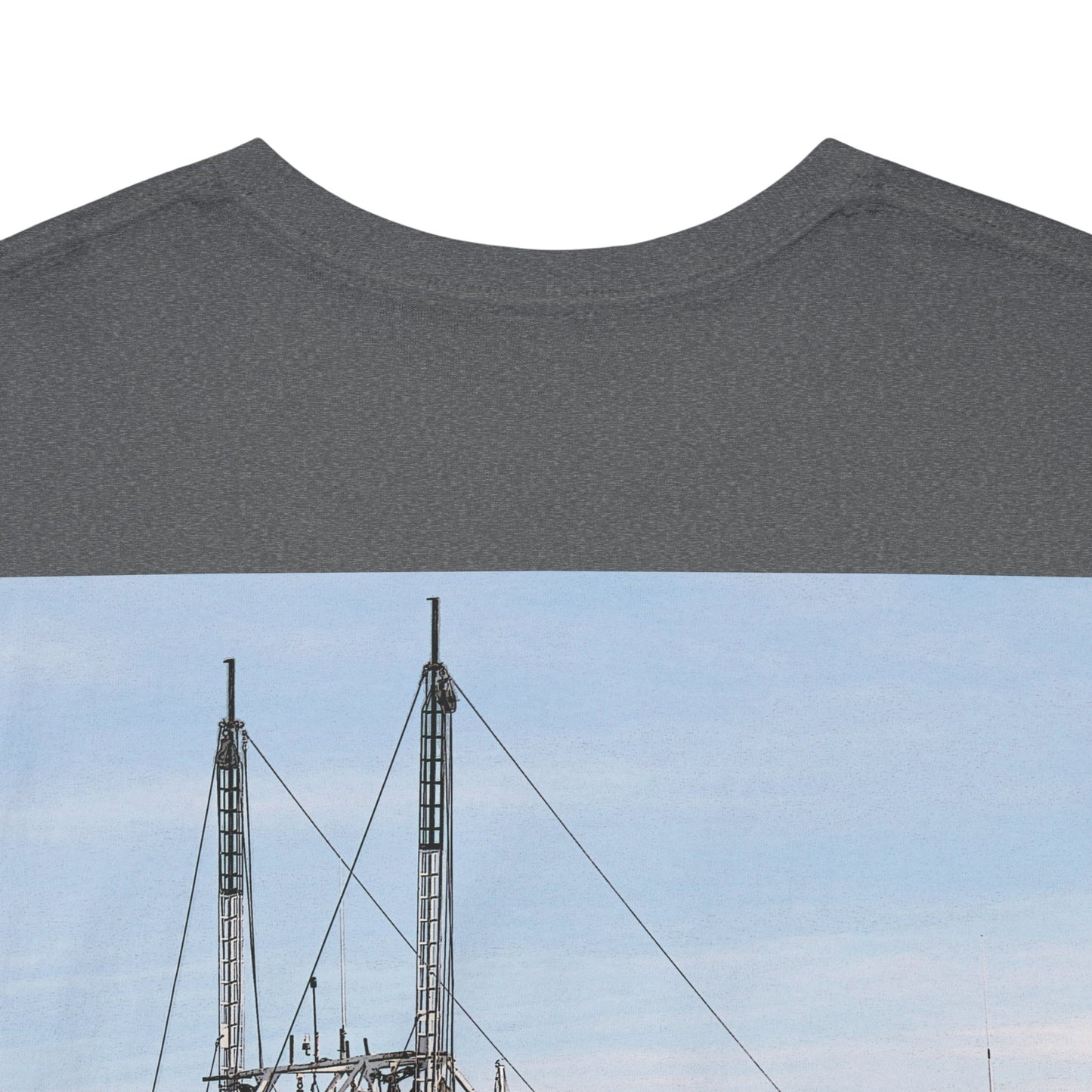 Shrimp Boat- Amazing Unisex Heavy Cotton Short Sleeve Tee Shirts!
