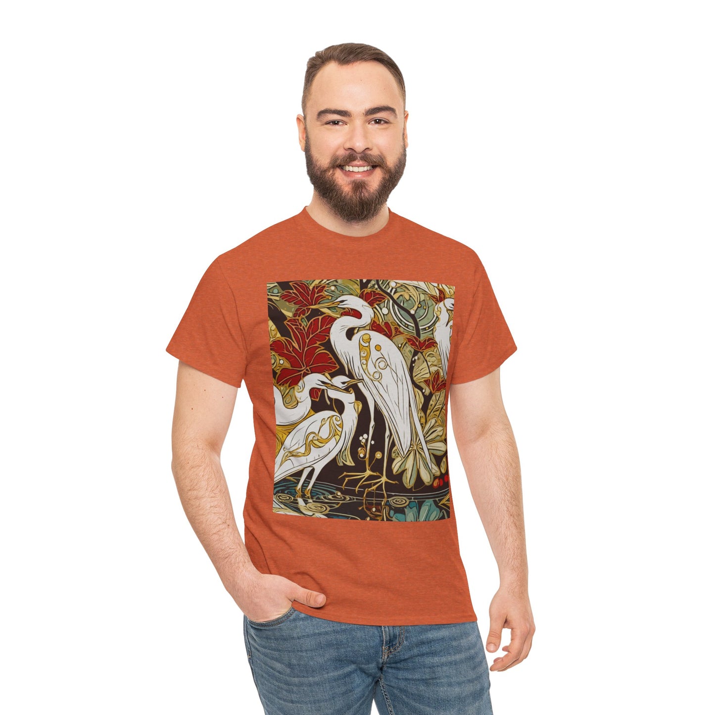 Gorgeous Birds Amazing Unisex Heavy Cotton Short Sleeve Tee Shirts!
