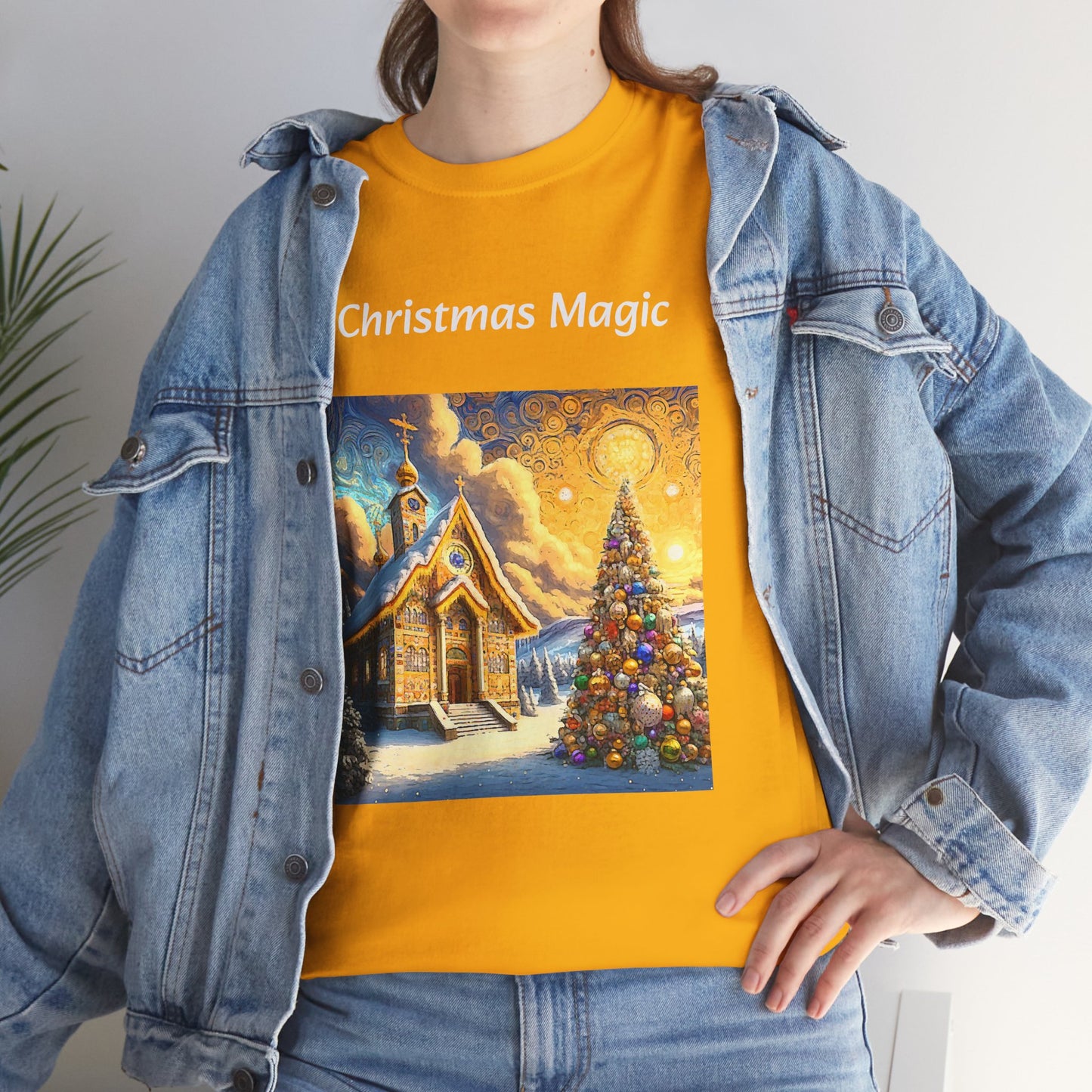 Magic Christmas Amazing Unisex Heavy Cotton Short Sleeve Tee Shirts!