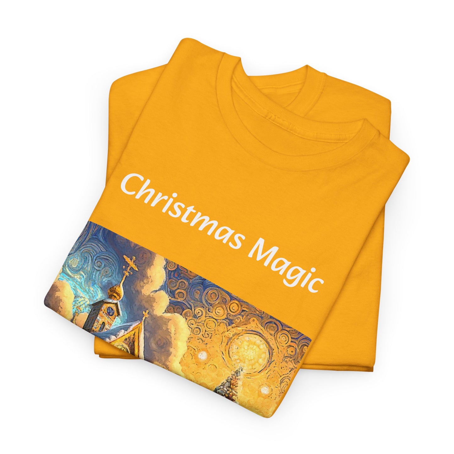 Magic Christmas Amazing Unisex Heavy Cotton Short Sleeve Tee Shirts!