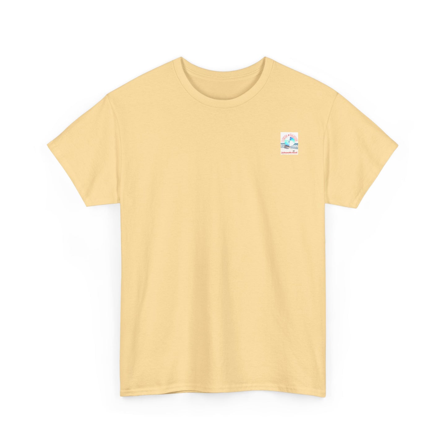 Florida Vacation Jacksonville - Amazing Unisex Heavy Cotton Short Sleeve Tee Shirts!