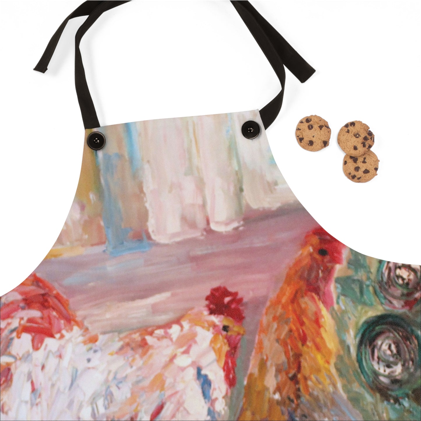 Betsy's Chickens -Apron