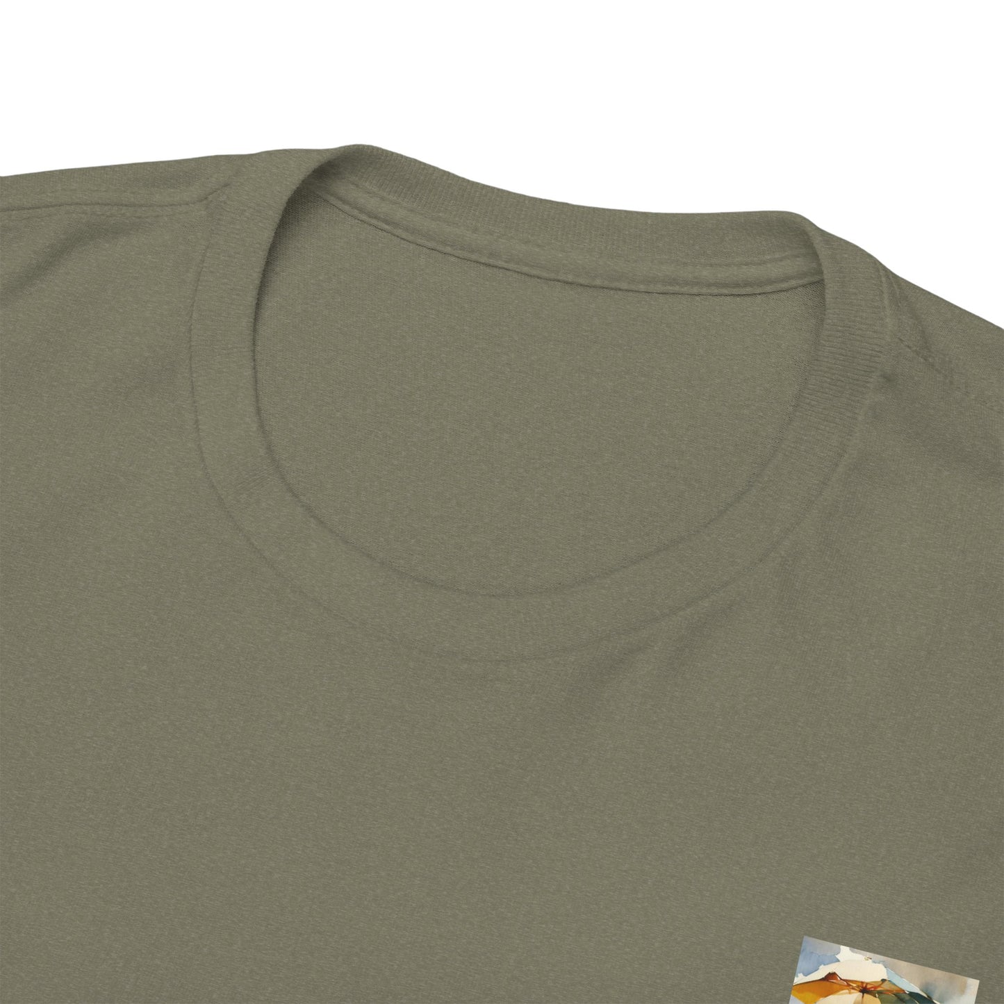 At the Beach Amazing Unisex Heavy Cotton Short Sleeve Tee Shirts!