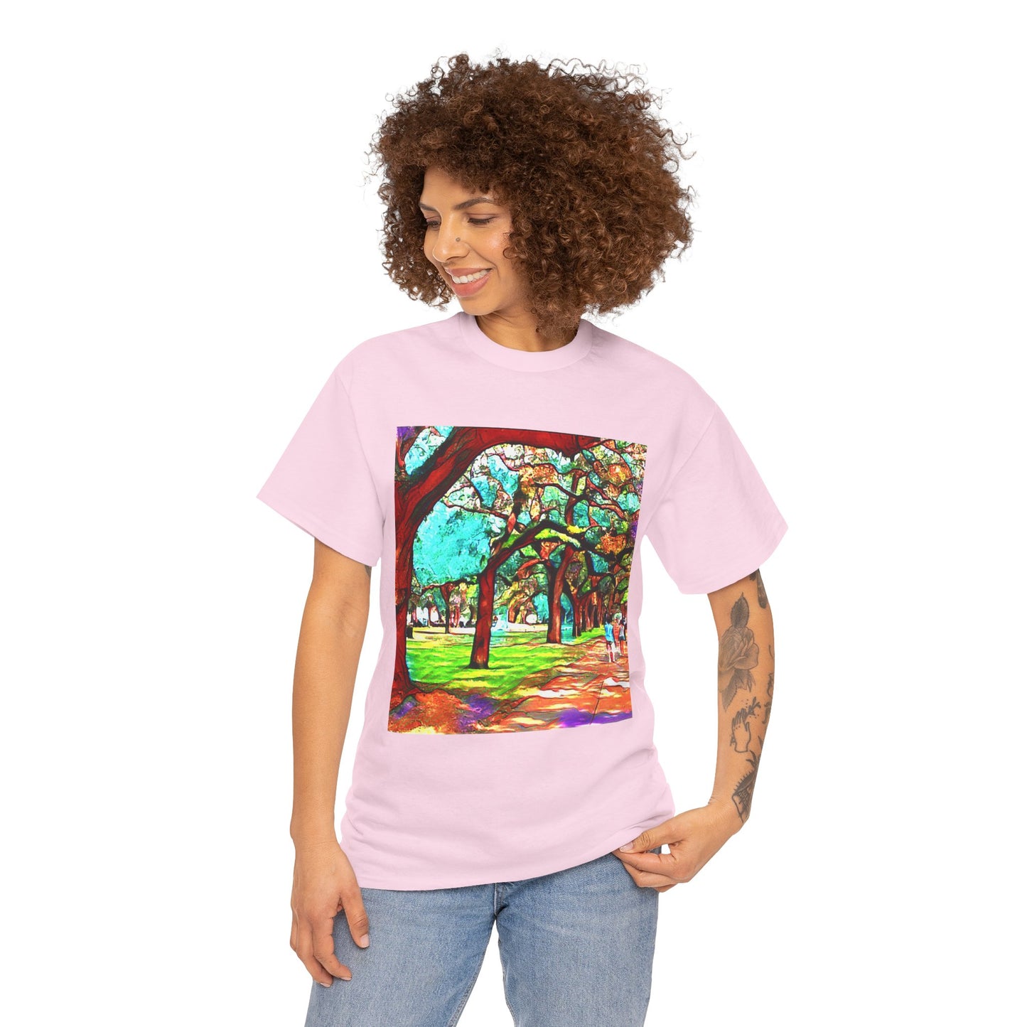 Savannah Walk -Amazing Unisex Heavy Cotton Short Sleeve Tee Shirts!
