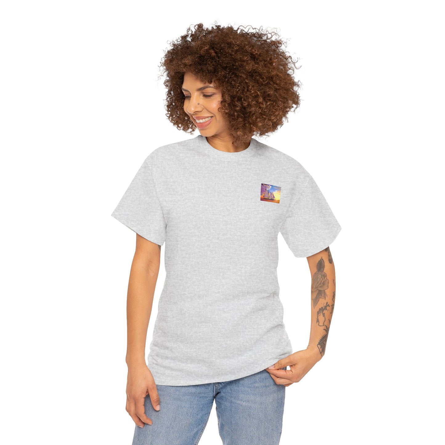 Smooth Sailing- Amazing Unisex Heavy Cotton Short Sleeve Tee Shirts!