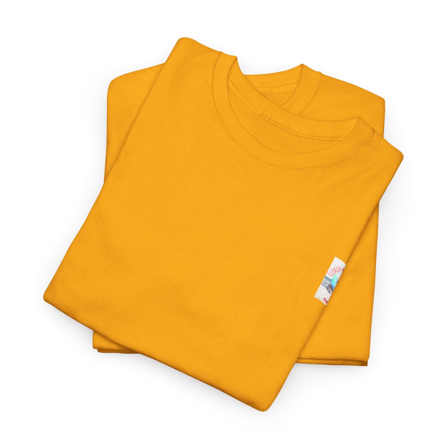 Florida Vacation Naples -Amazing Unisex Heavy Cotton Short Sleeve Tee Shirts!