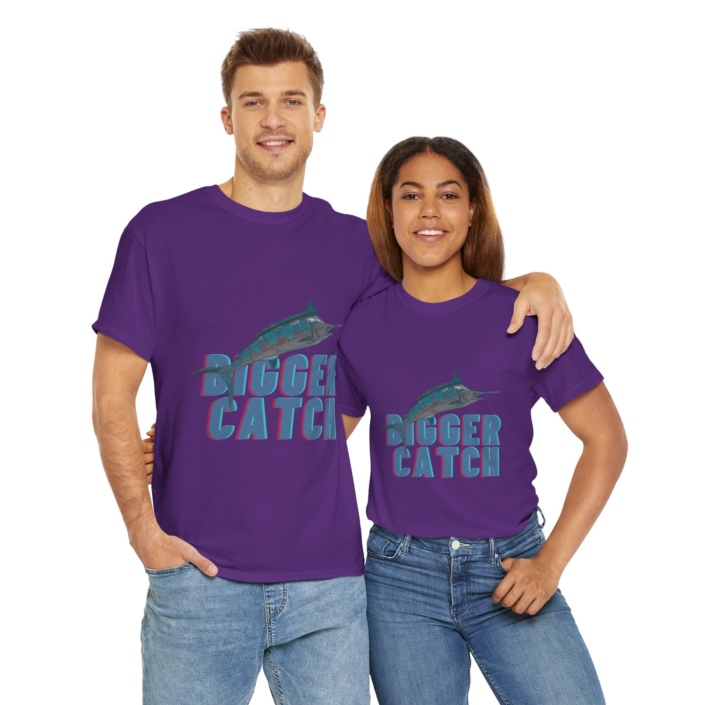 Big Catch - Amazing Unisex Heavy Cotton Short Sleeve Tee Shirts!