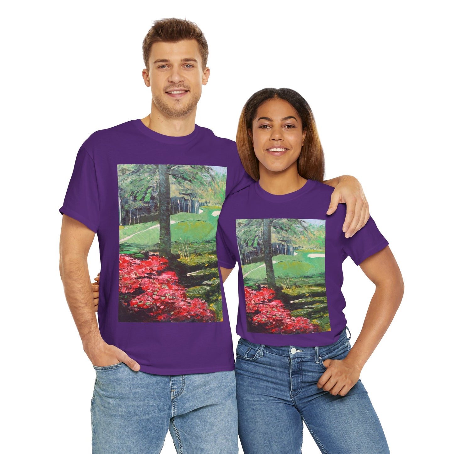 Masters Golf Course- Amazing Unisex Heavy Cotton Short Sleeve Tee Shirts!