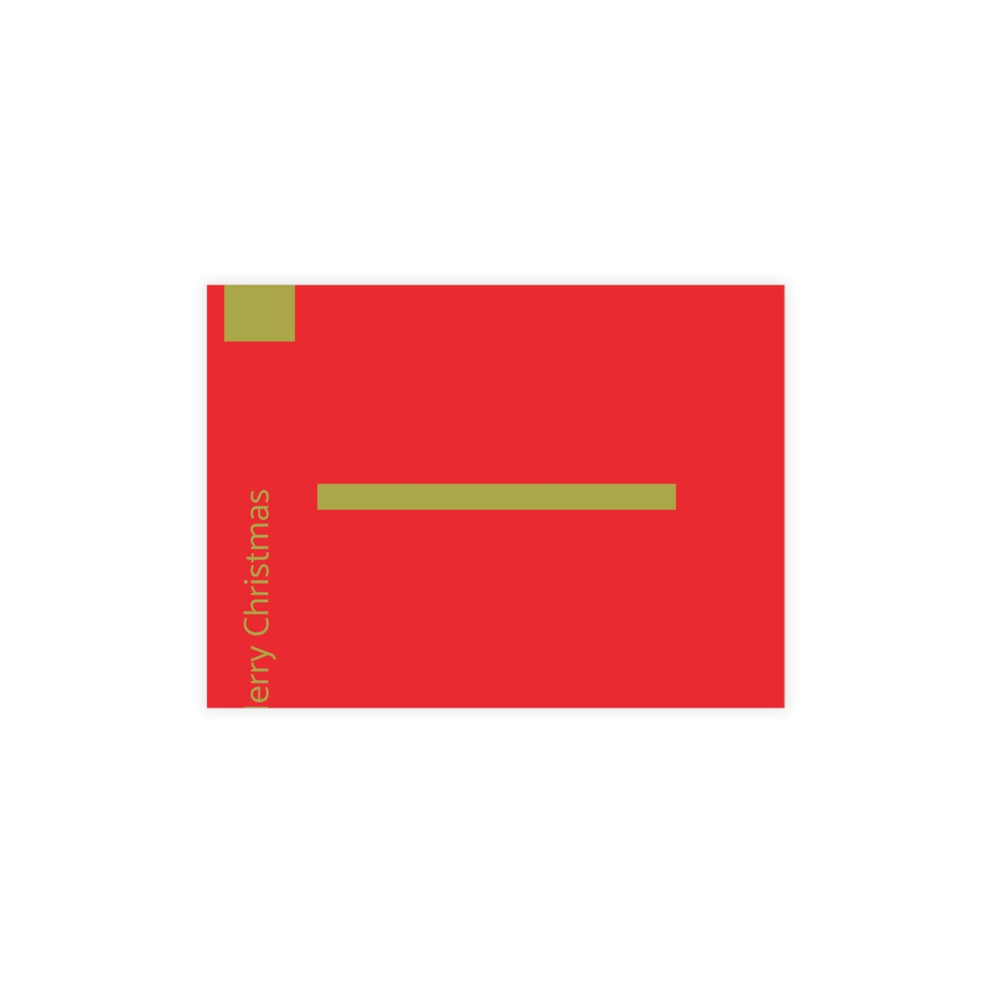 "We Wish You a Merry Christmas" Postcard Bundles (envelopes not included)