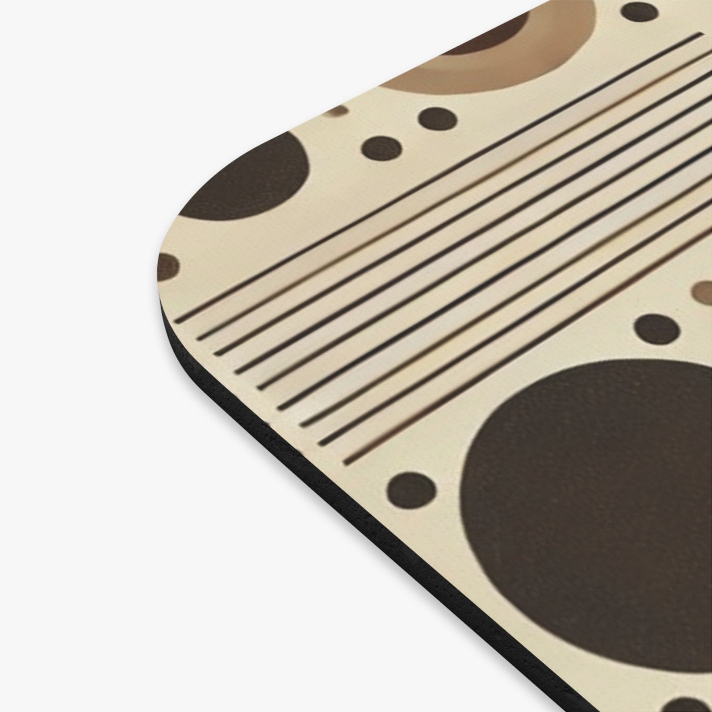 Brown Geometric Mousepad