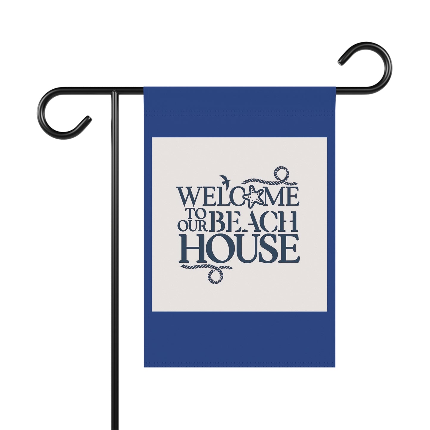 Welcome to the Beach House. Garden & House Banner