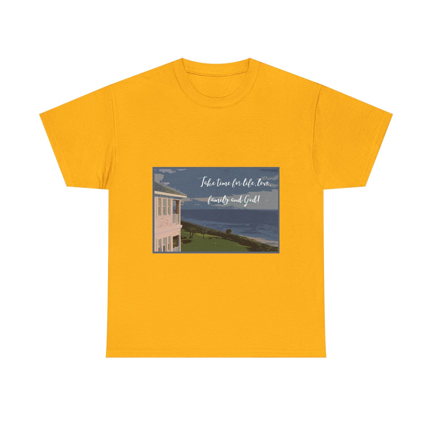 Take time for life- Amazing Unisex Heavy Cotton Tee