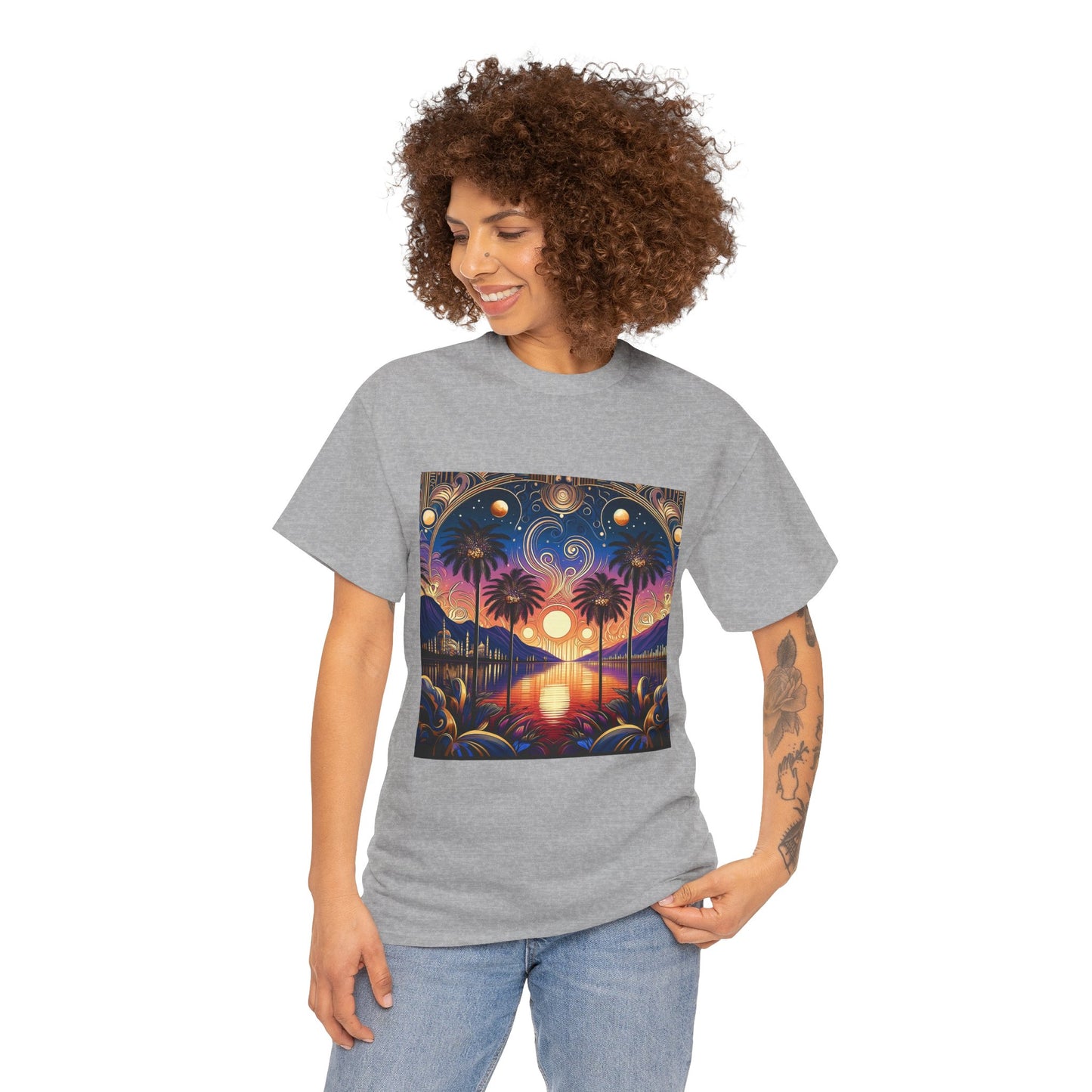 Tropical Dream- Amazing Unisex Heavy Cotton Short Sleeve Tee Shirts!