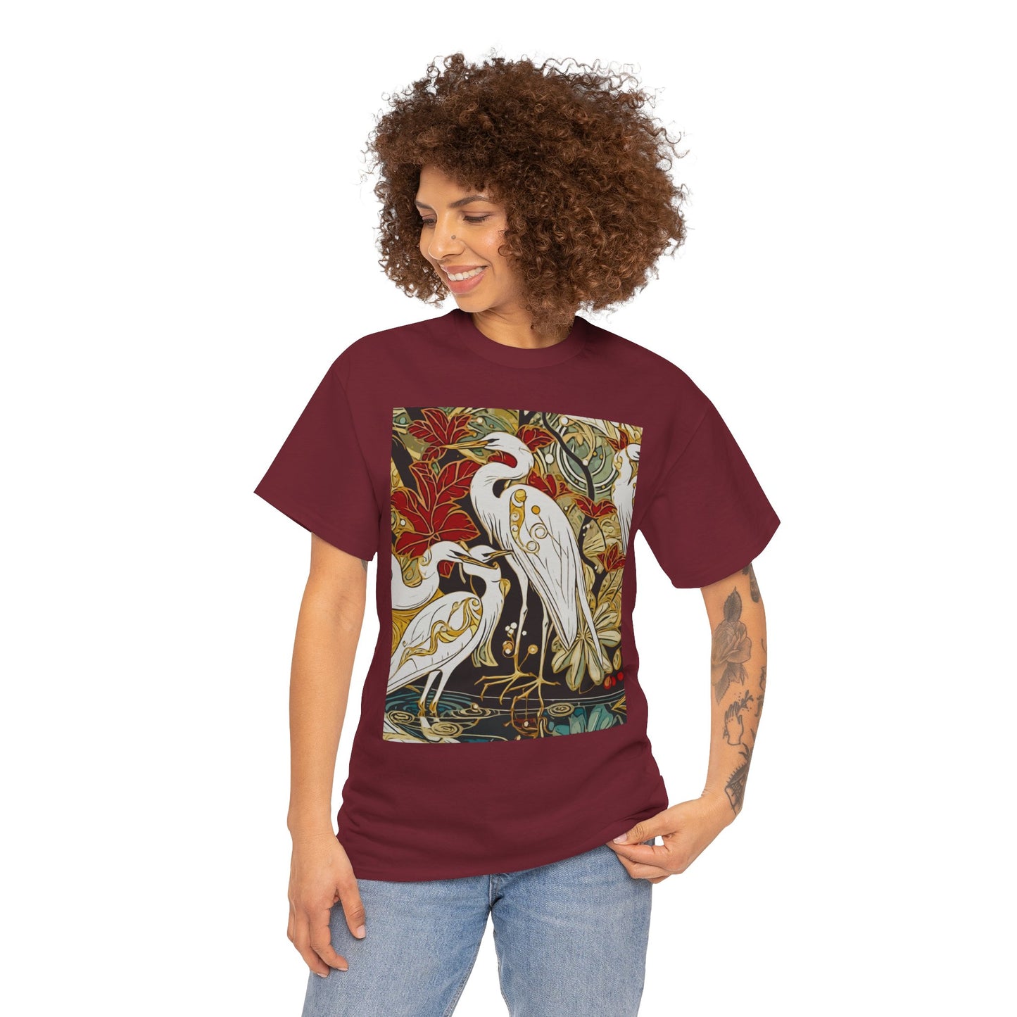 Gorgeous Birds Amazing Unisex Heavy Cotton Short Sleeve Tee Shirts!