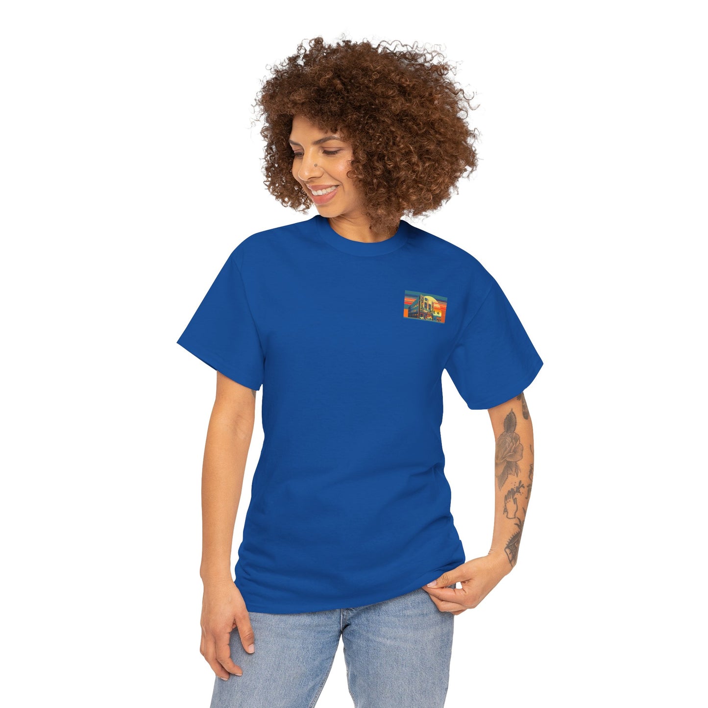 Art Deco Theatre - Amazing Unisex Heavy Cotton Short Sleeve Tee Shirts!