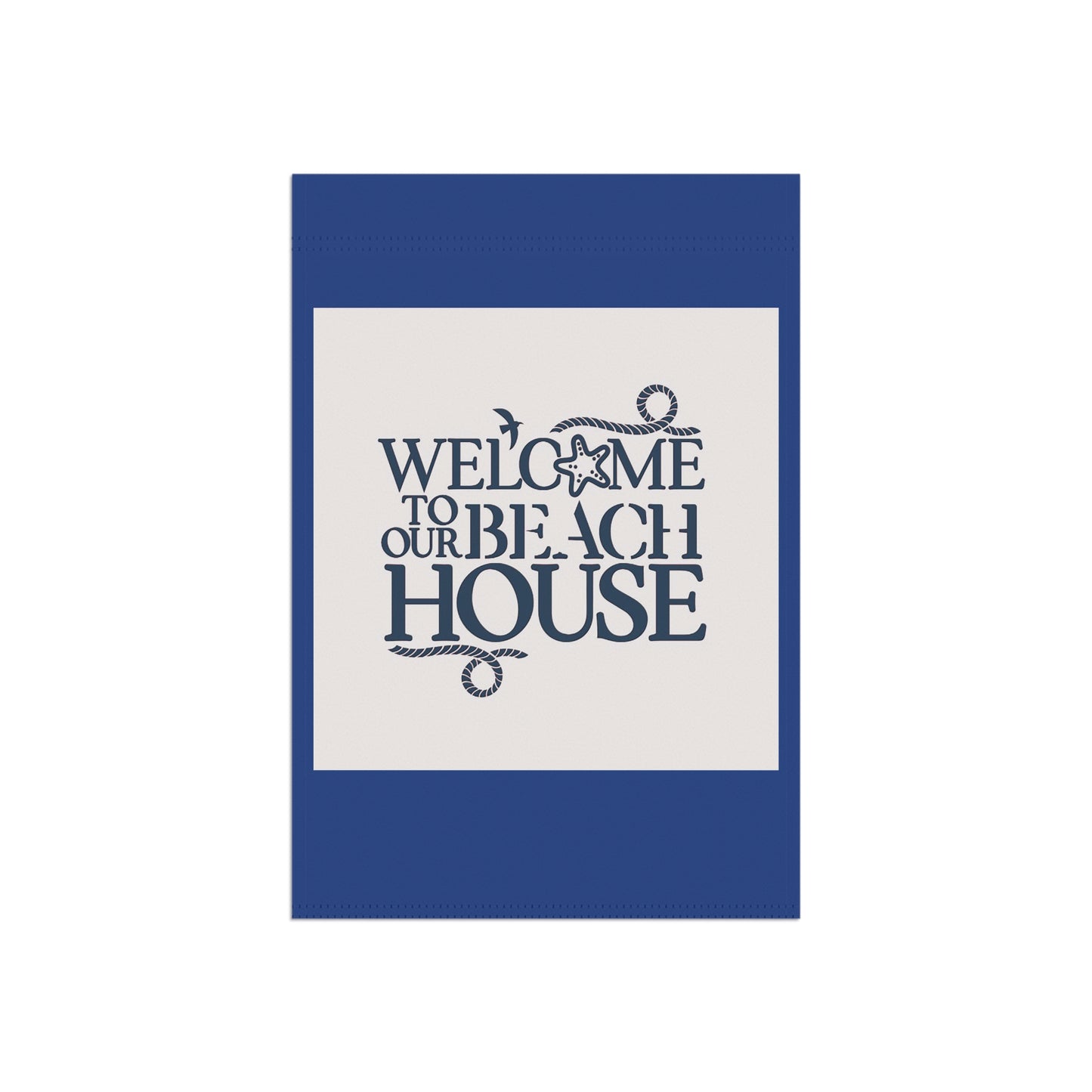 Welcome to the Beach House. Garden & House Banner