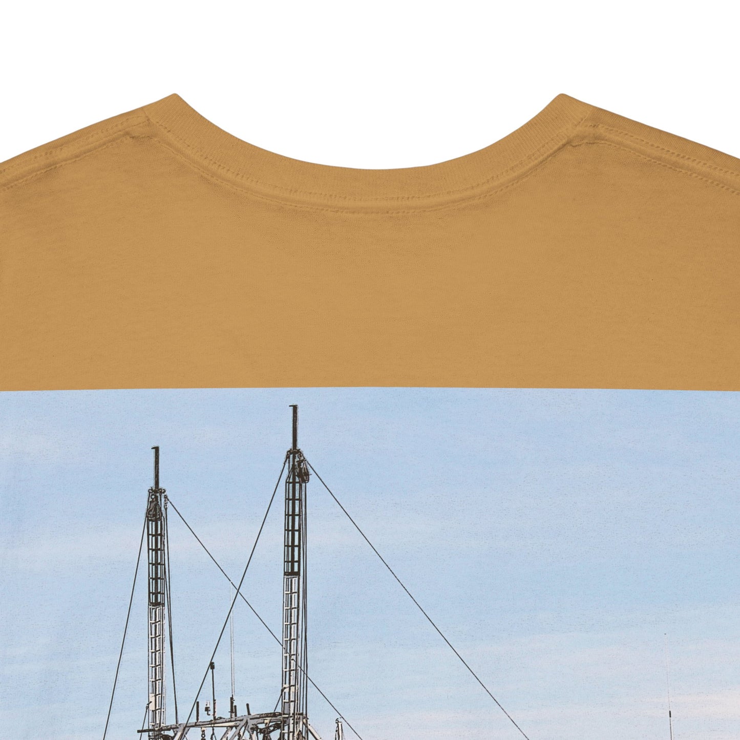 Shrimp Boat- Amazing Unisex Heavy Cotton Short Sleeve Tee Shirts!