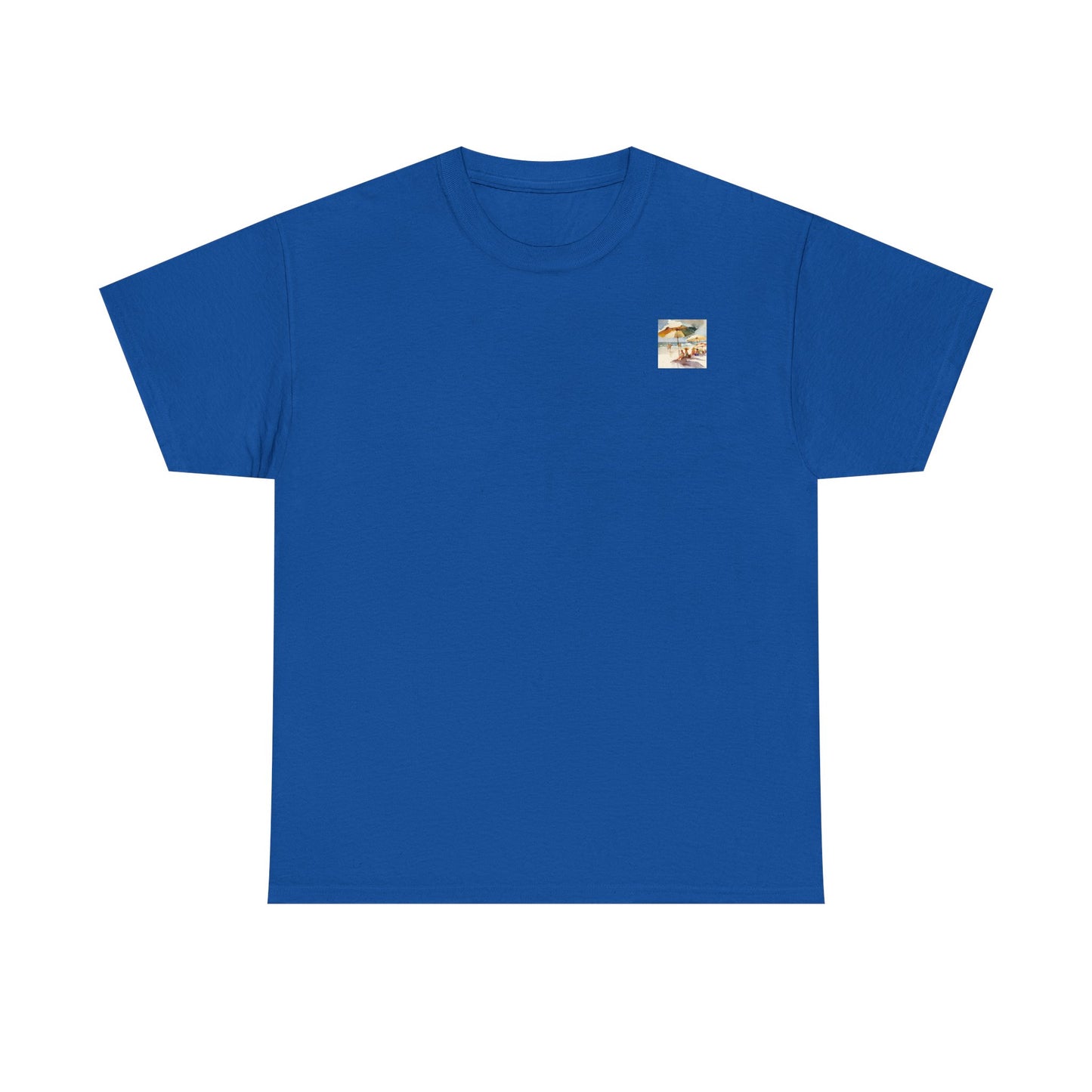 At the Beach Amazing Unisex Heavy Cotton Short Sleeve Tee Shirts!