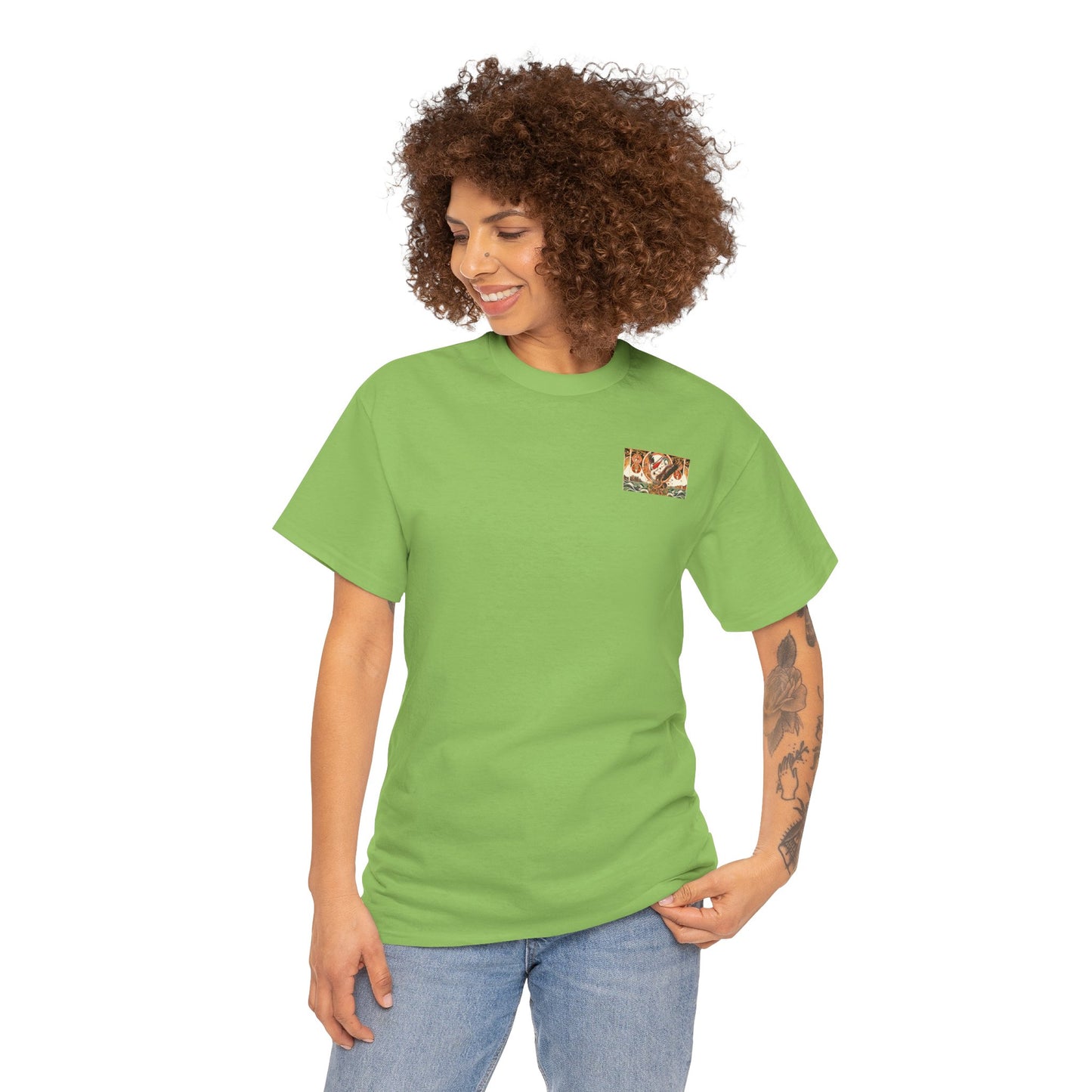 Magnificent Bird - Amazing Unisex Heavy Cotton Short Sleeve Tee Shirts!