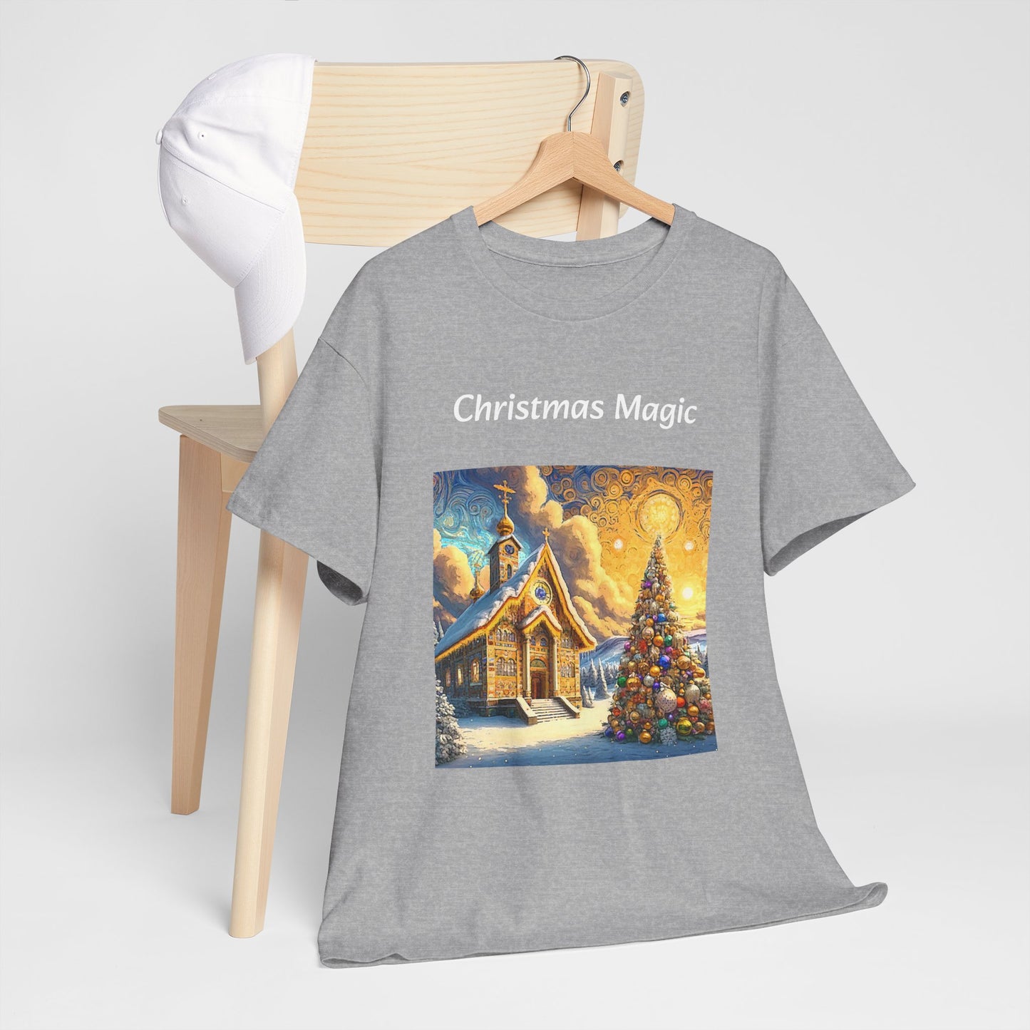 Magic Christmas Amazing Unisex Heavy Cotton Short Sleeve Tee Shirts!