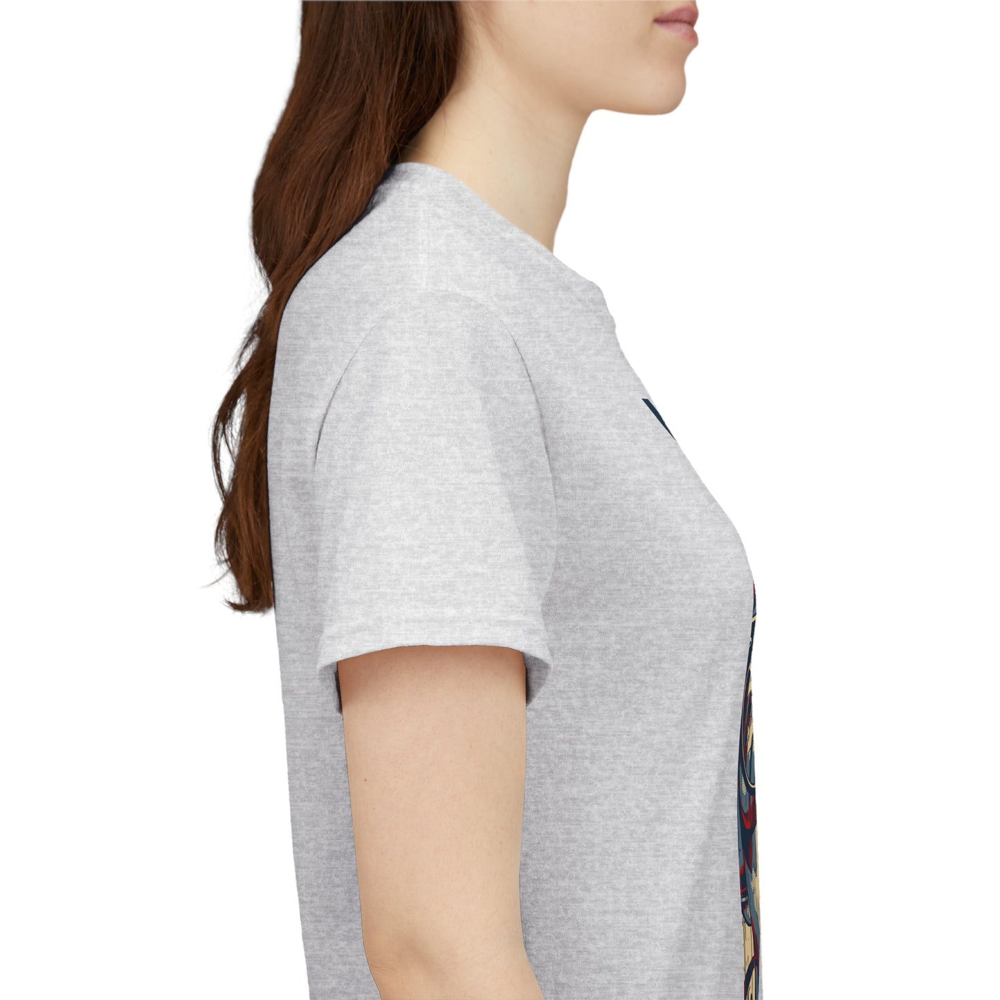 "USA Girl" - Amazing Unisex Heavy Cotton Short Sleeve Tee Shirts!
