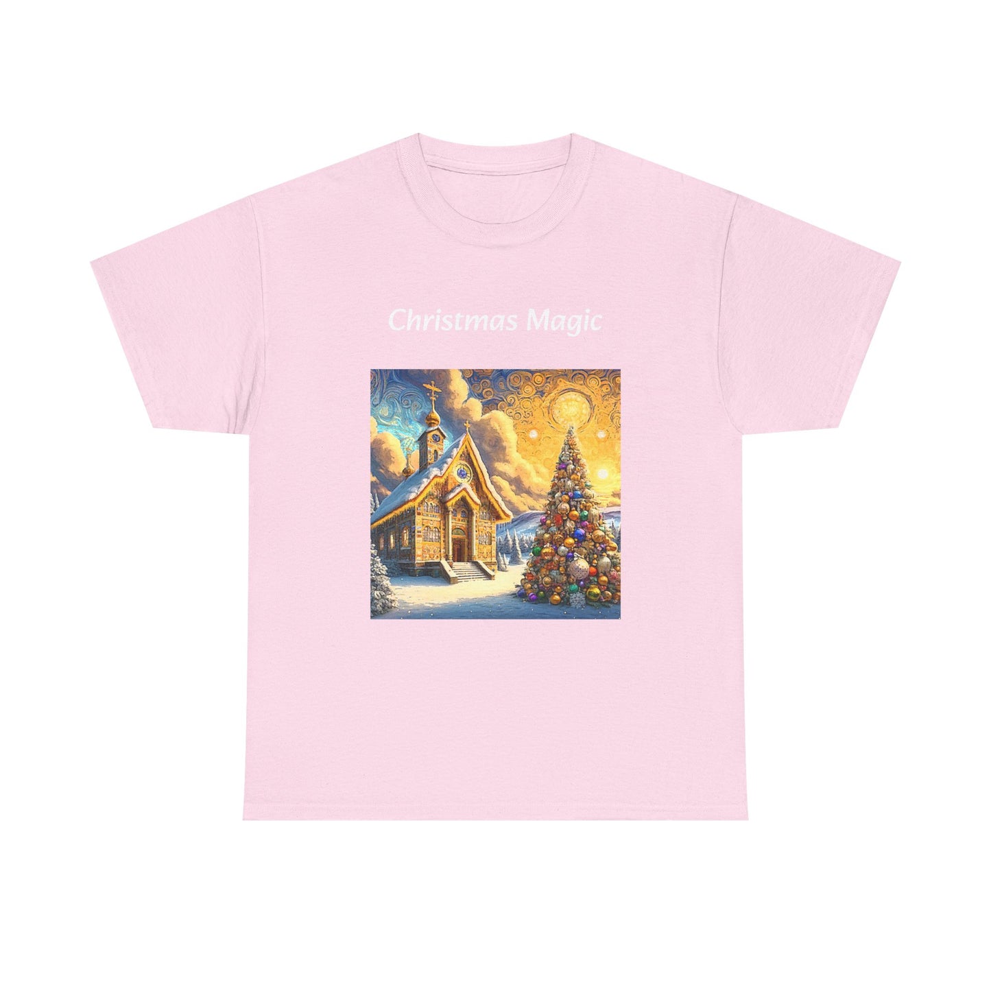Magic Christmas Amazing Unisex Heavy Cotton Short Sleeve Tee Shirts!