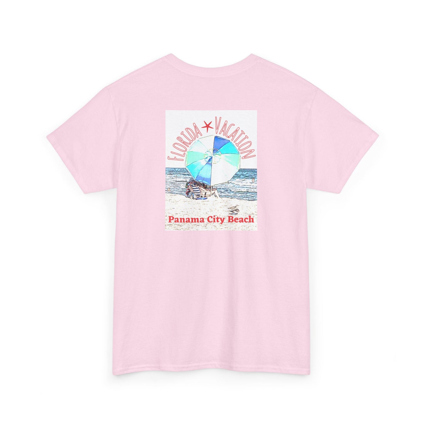 Florida Vacation Panama -Amazing Unisex Heavy Cotton Short Sleeve Tee Shirts!