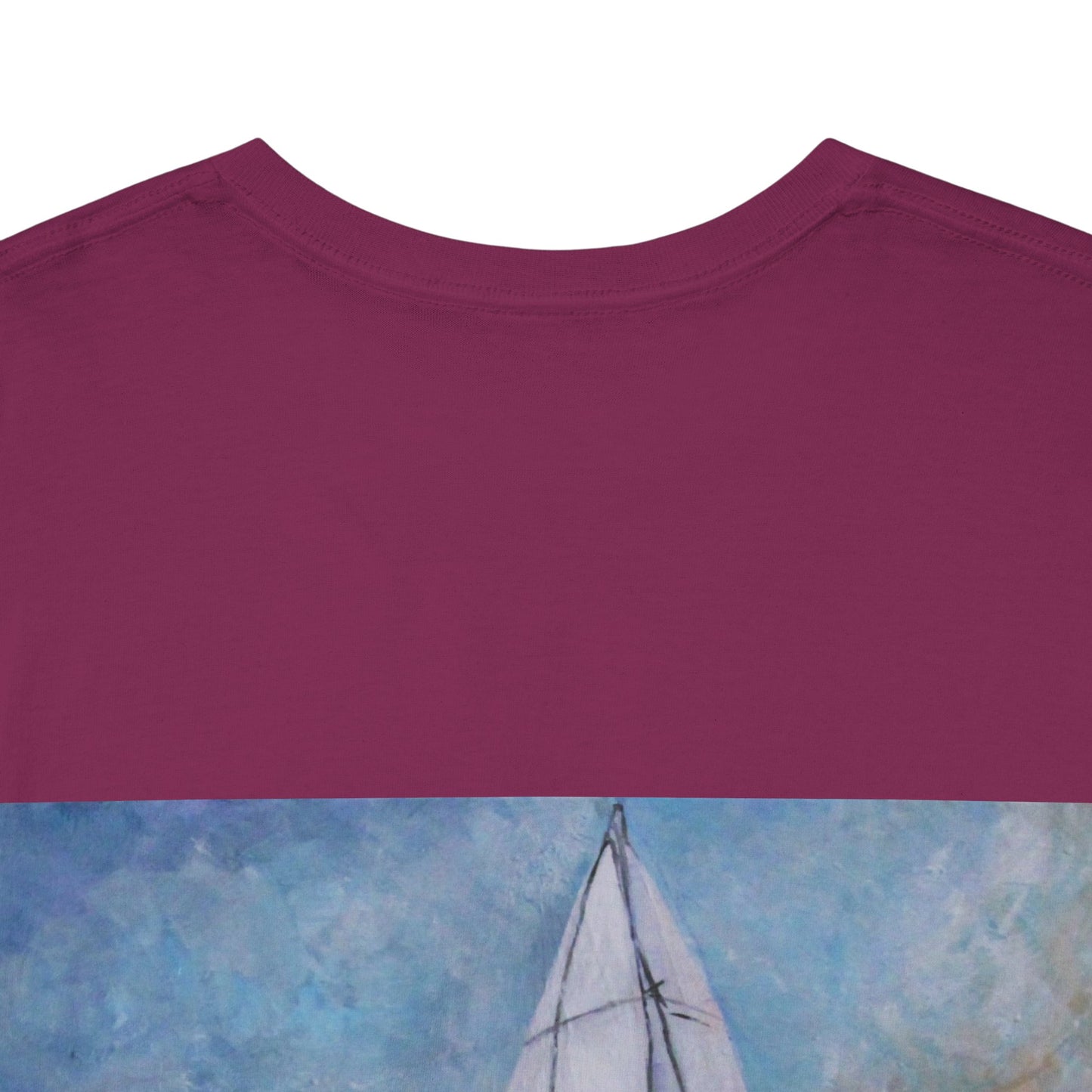 Smoothly Sailing - Amazing Unisex Heavy Cotton Short Sleeve Tee Shirts!