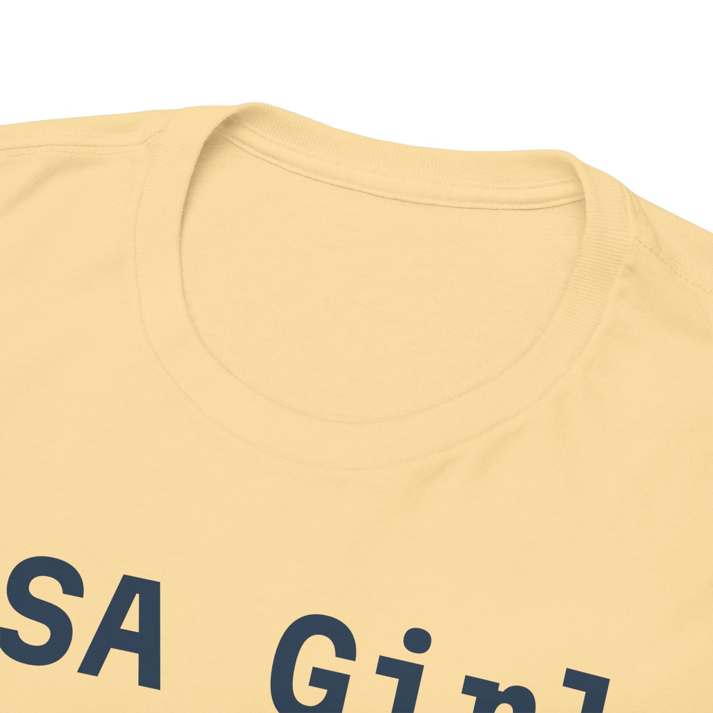 "USA Girl" - Amazing Unisex Heavy Cotton Short Sleeve Tee Shirts!