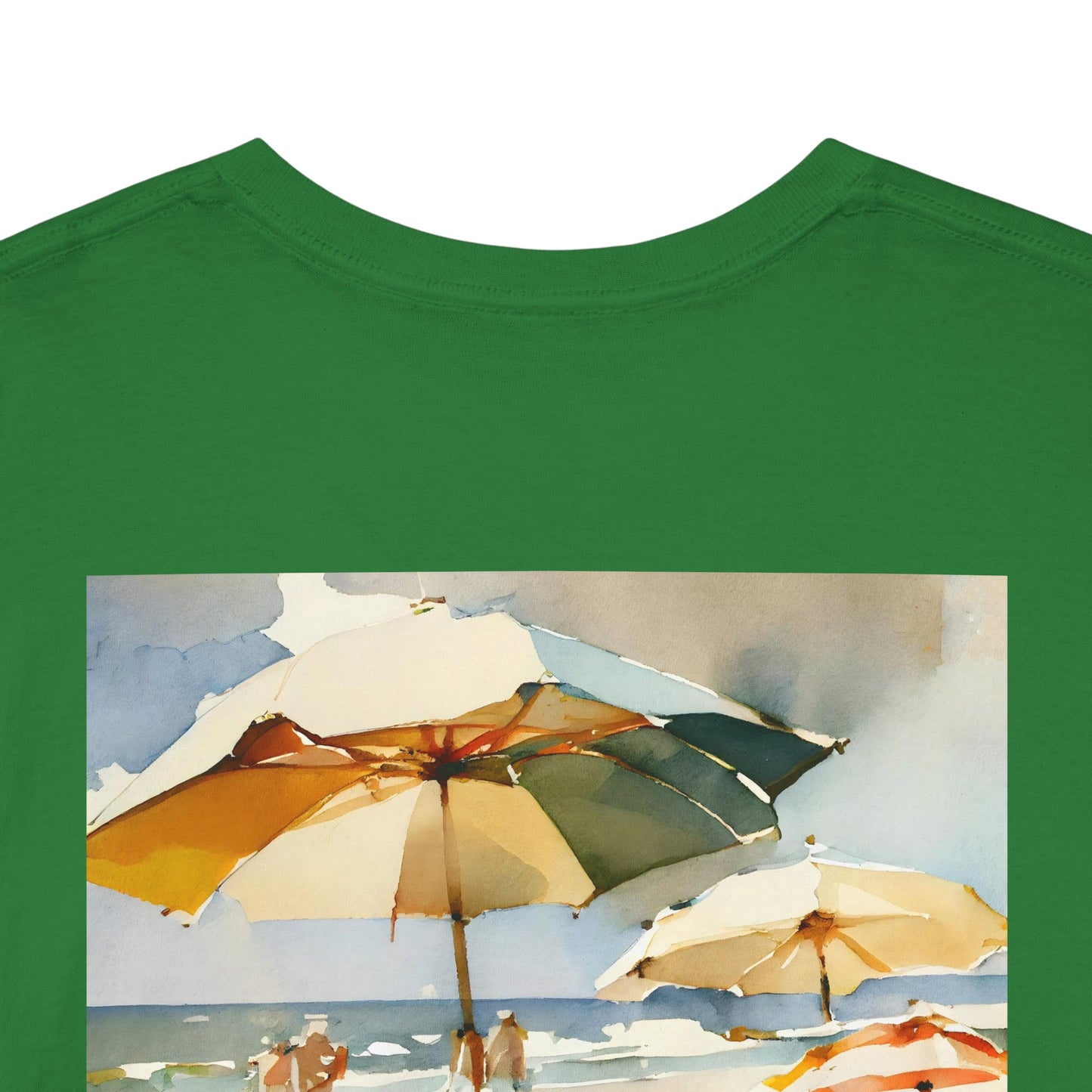 At the Beach Amazing Unisex Heavy Cotton Short Sleeve Tee Shirts!