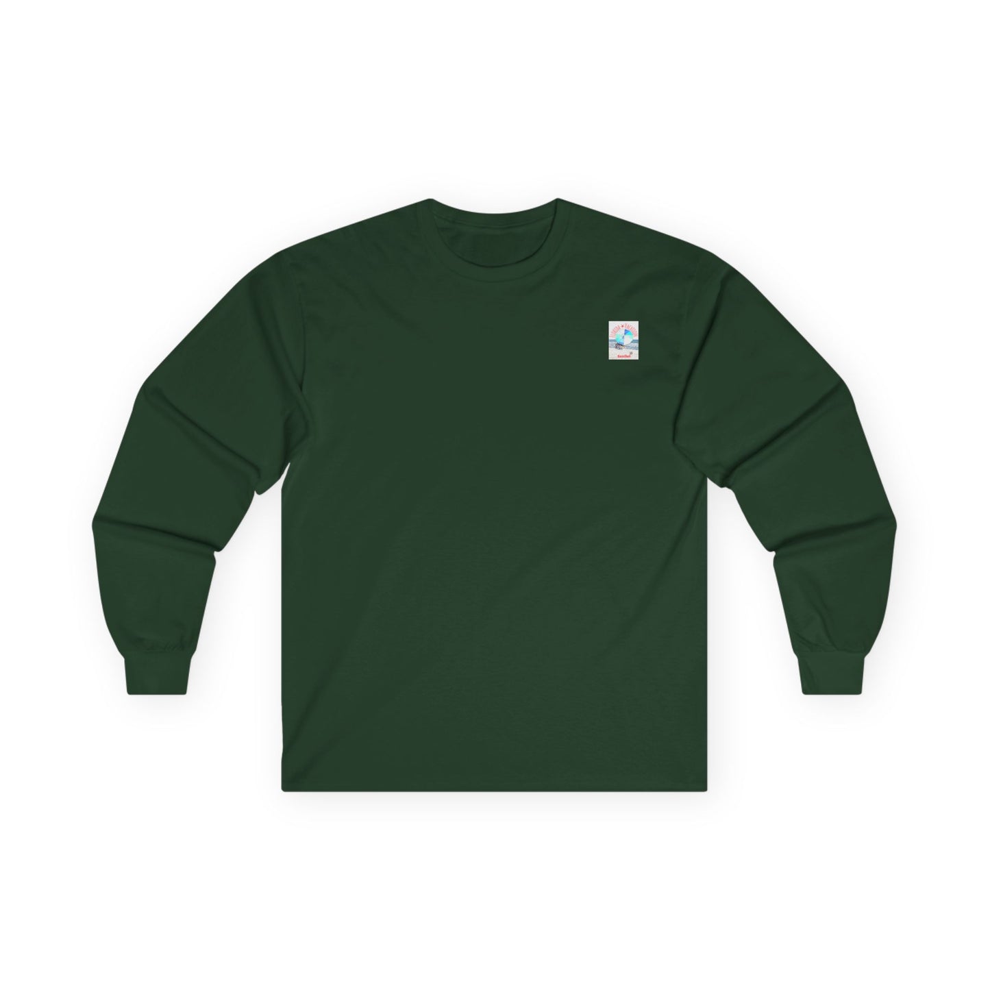 "Florida Vacation Sanibel" Long Sleeve Casual Unisex Tee Shirt