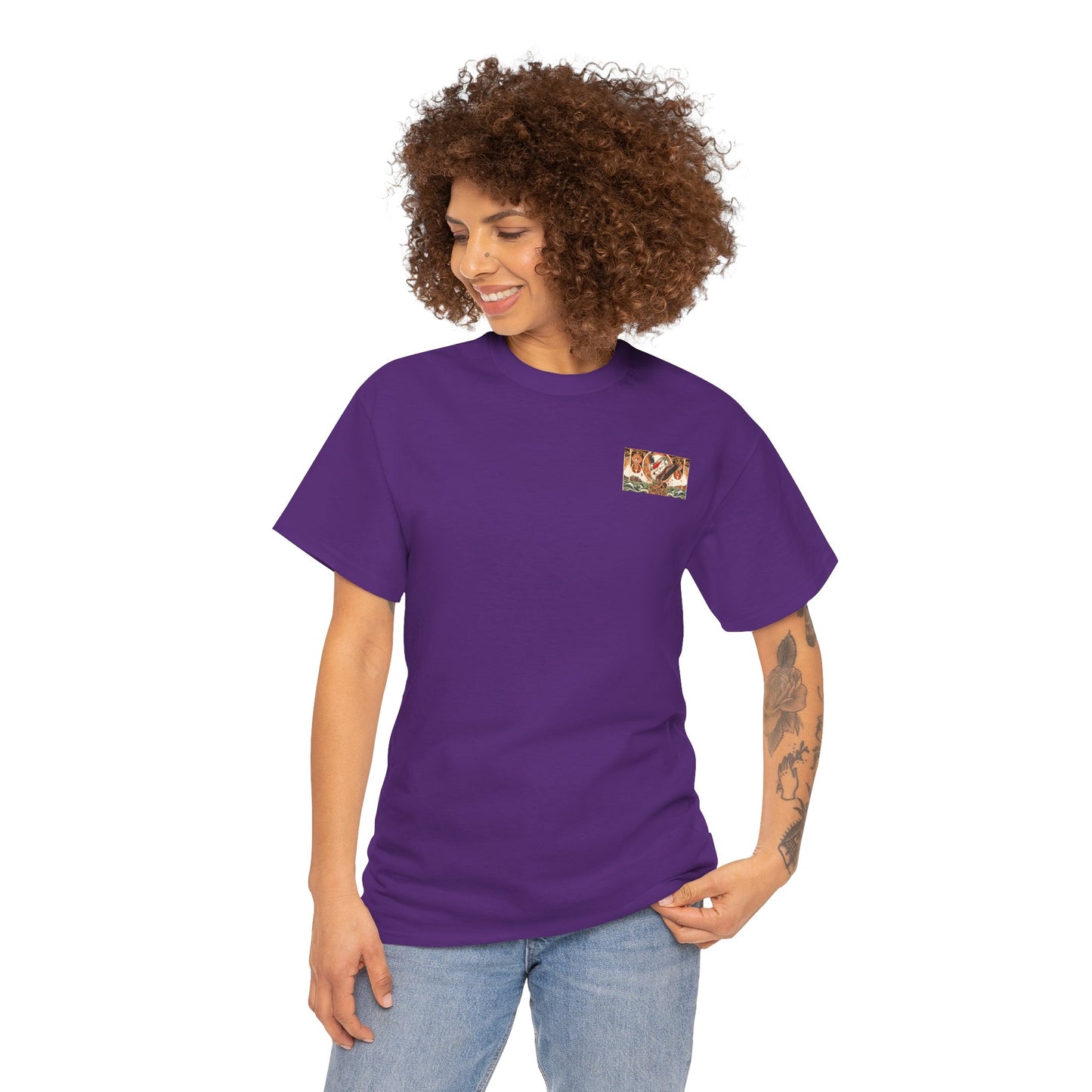 Magnificent Bird - Amazing Unisex Heavy Cotton Short Sleeve Tee Shirts!