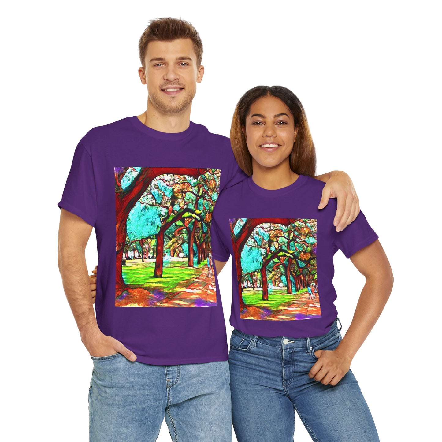 Savannah Walk -Amazing Unisex Heavy Cotton Short Sleeve Tee Shirts!