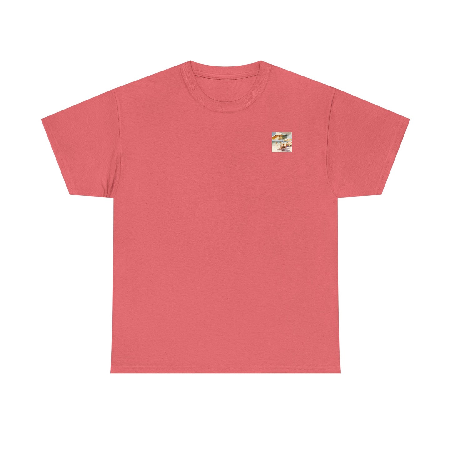 At the Beach Amazing Unisex Heavy Cotton Short Sleeve Tee Shirts!