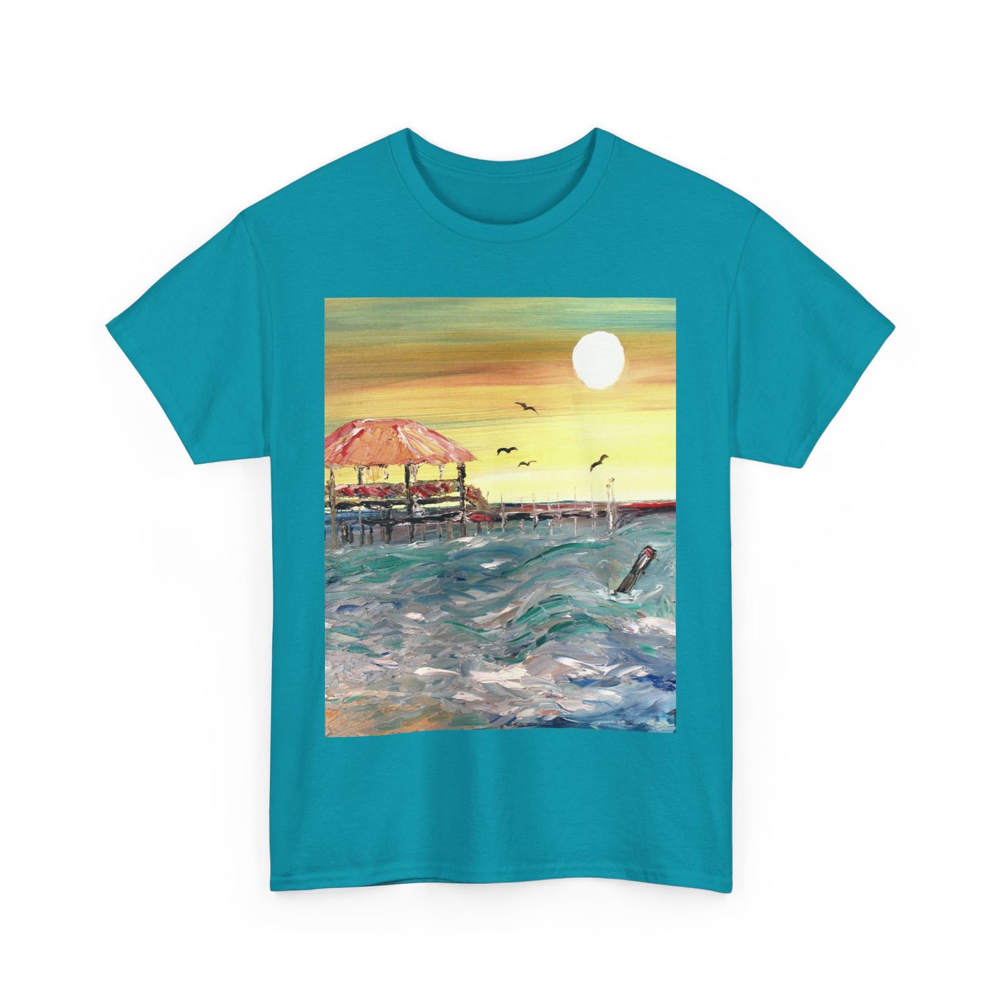 Can't Get Enough of the Coast- Amazing Unisex Heavy Cotton Tee