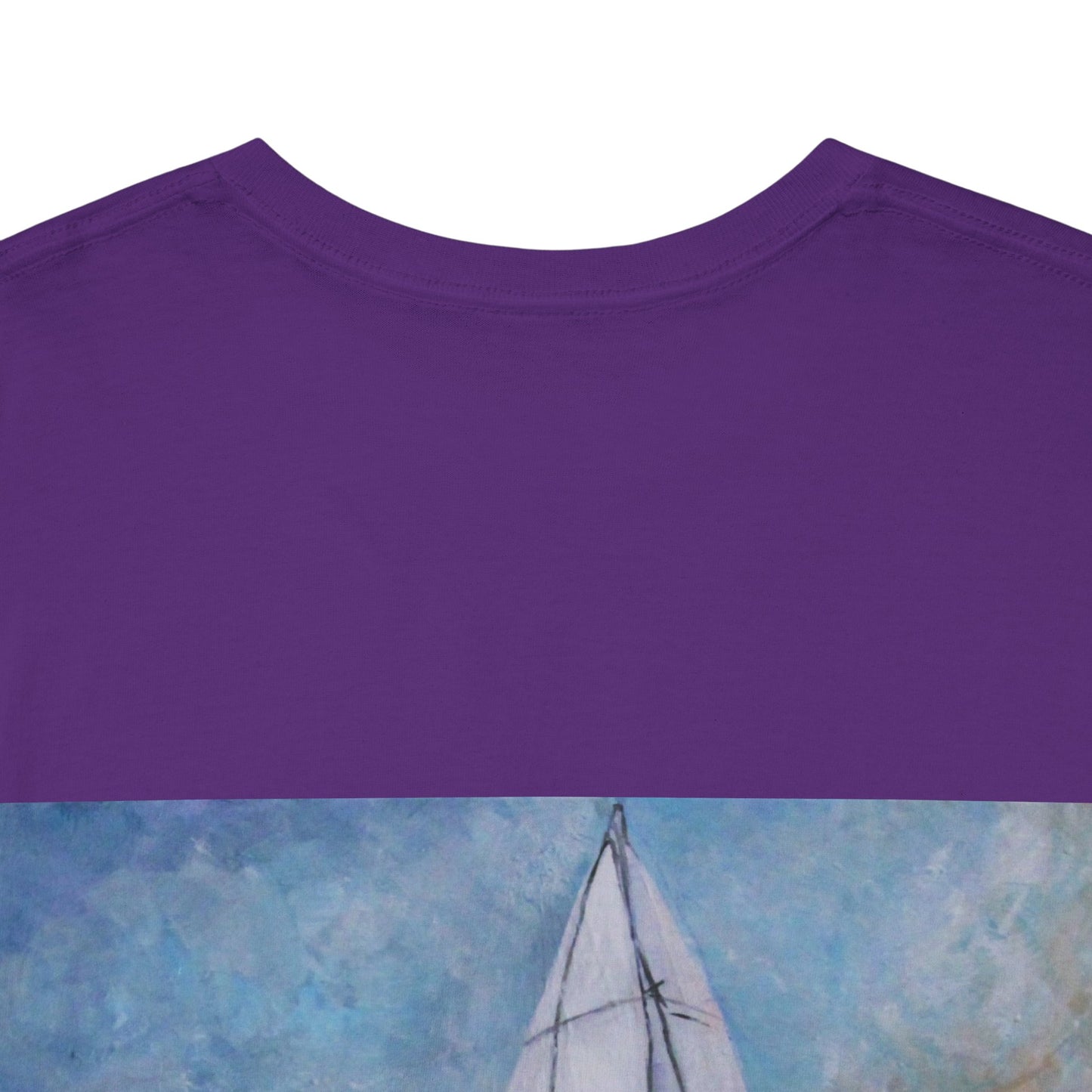Smoothly Sailing - Amazing Unisex Heavy Cotton Short Sleeve Tee Shirts!