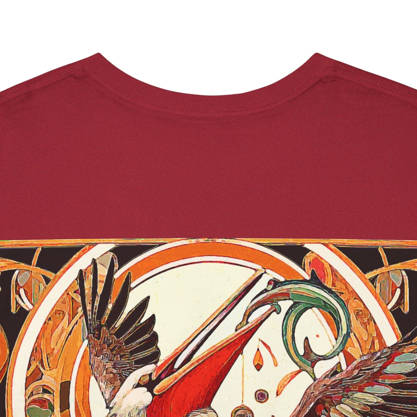 Magnificent Bird - Amazing Unisex Heavy Cotton Short Sleeve Tee Shirts!