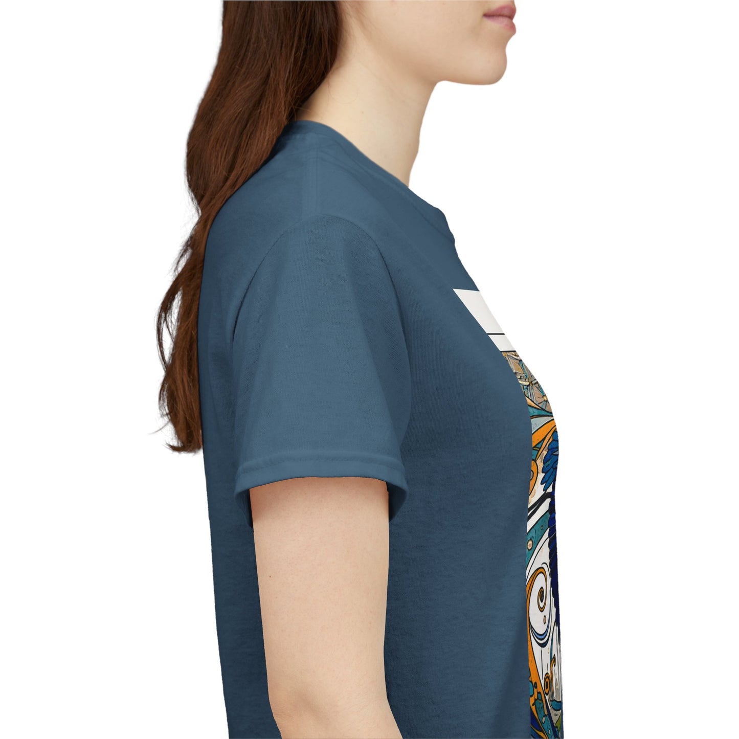 Blue Heron - Amazing Unisex Heavy Cotton Short Sleeve Tee Shirts!