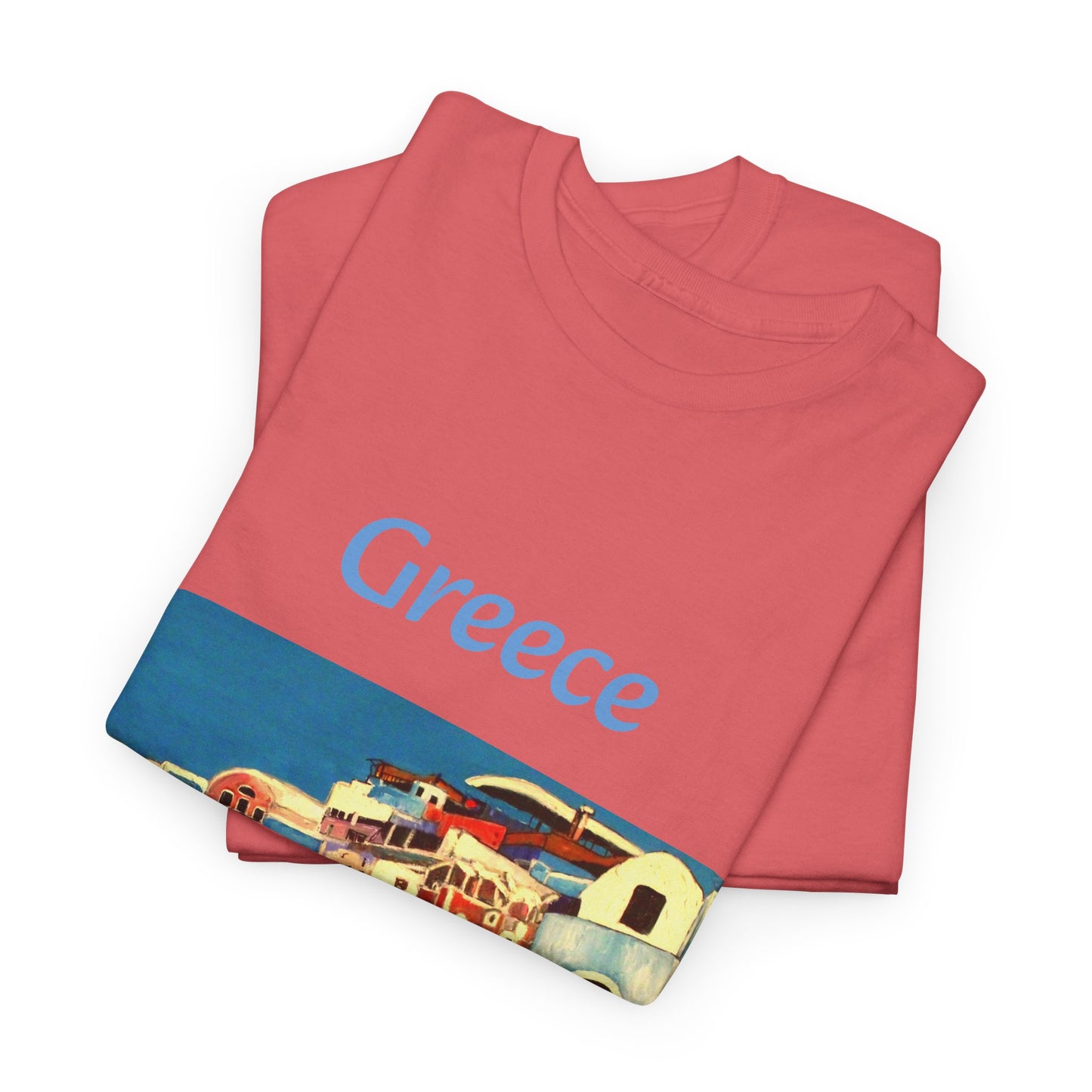Greece - Amazing Unisex Heavy Cotton Short Sleeve Tee Shirts!