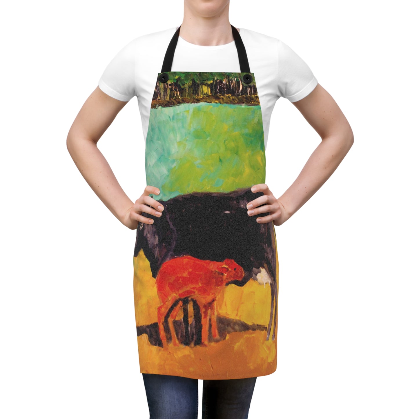 Allison's Cow and Calf Apron