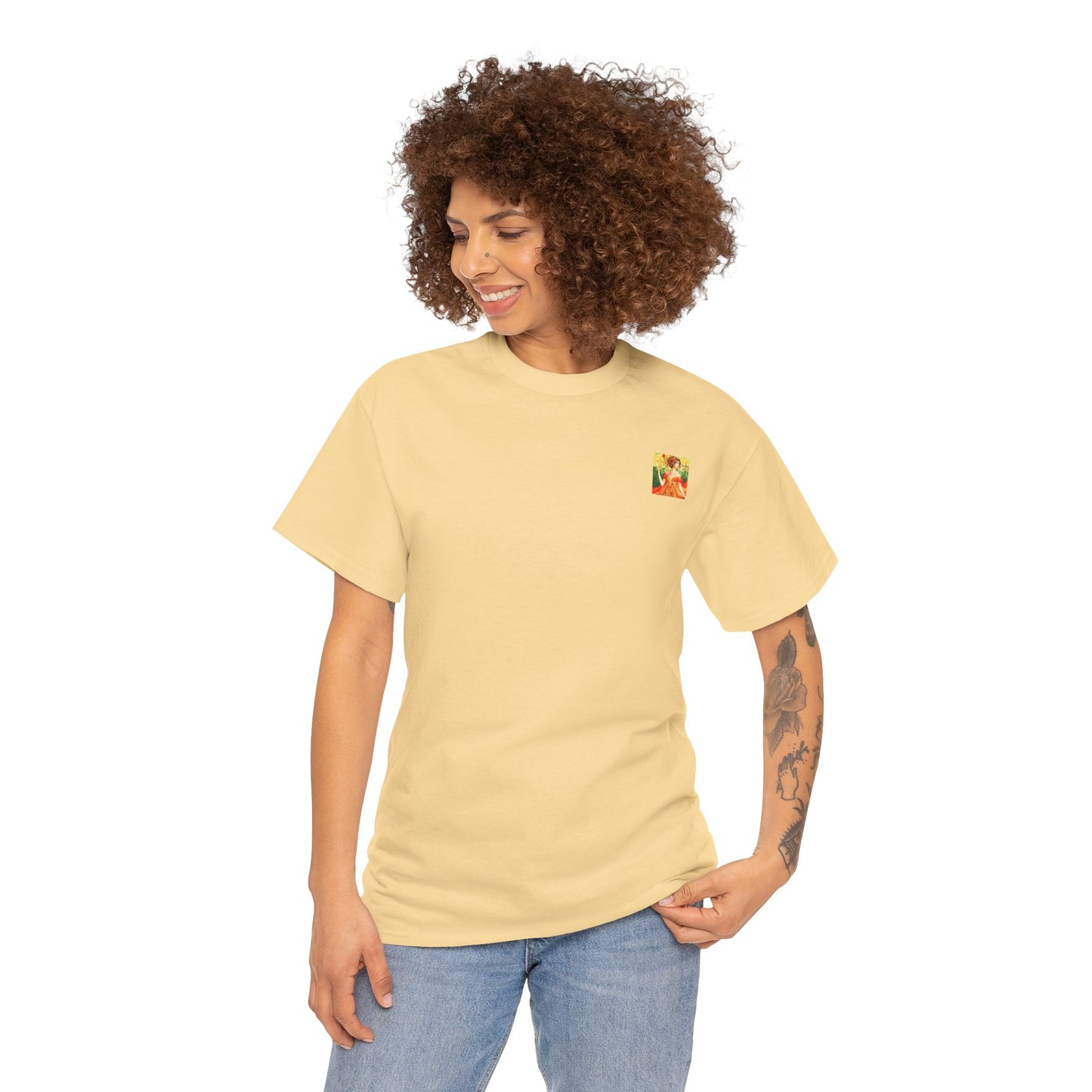 Autumn Queen - Amazing Unisex Heavy Cotton Short Sleeve Tee Shirts!