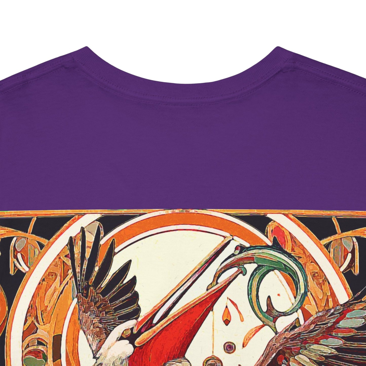 Magnificent Bird - Amazing Unisex Heavy Cotton Short Sleeve Tee Shirts!