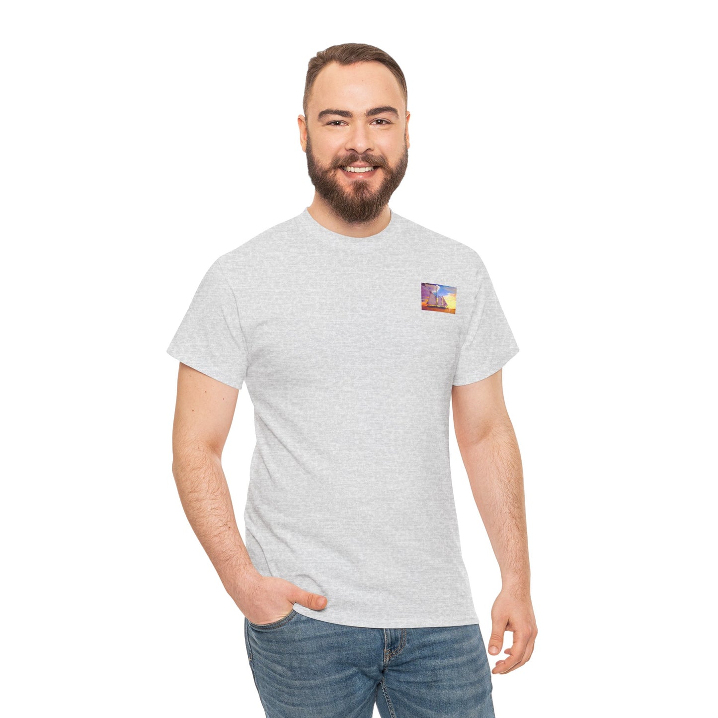 Smooth Sailing- Amazing Unisex Heavy Cotton Short Sleeve Tee Shirts!