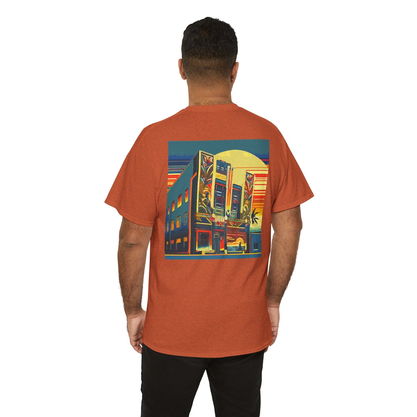 Art Deco Theatre - Amazing Unisex Heavy Cotton Short Sleeve Tee Shirts!