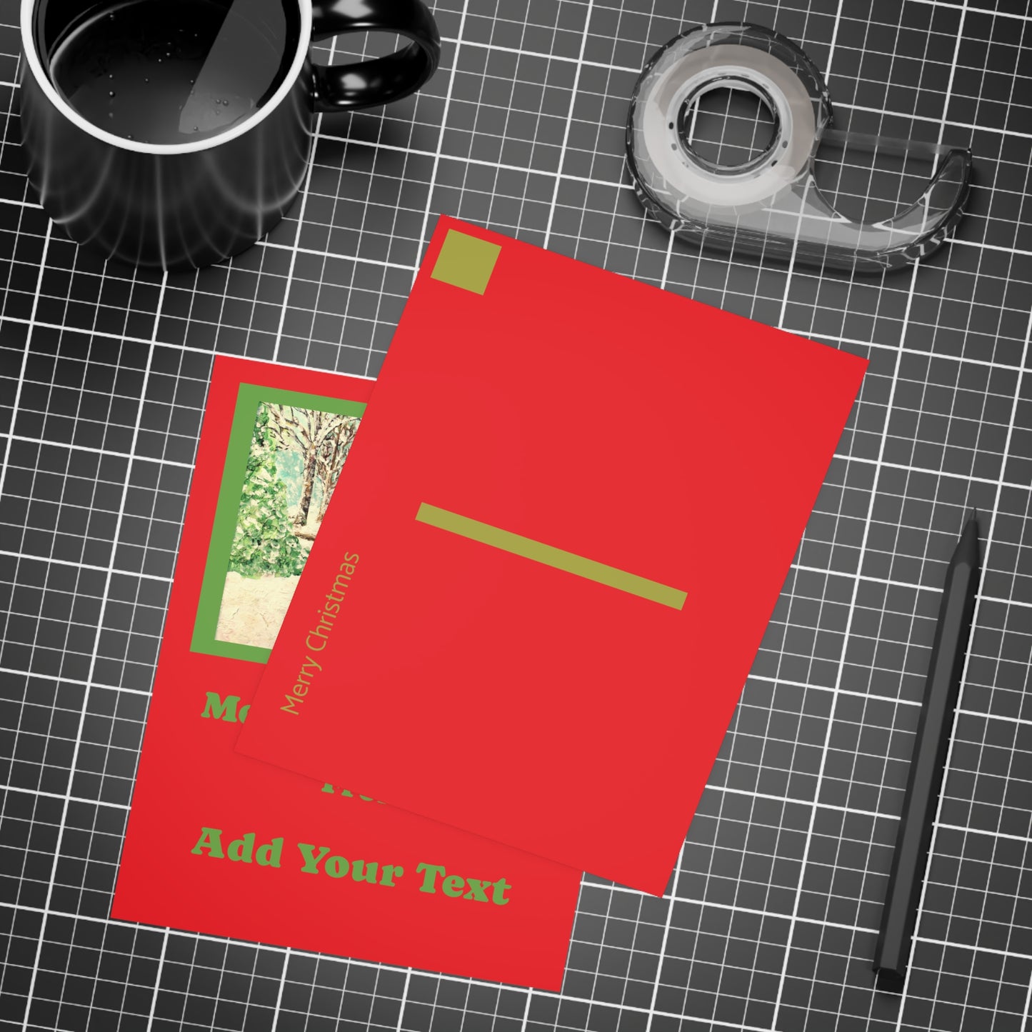 "We Wish You a Merry Christmas" Postcard Bundles (envelopes not included)